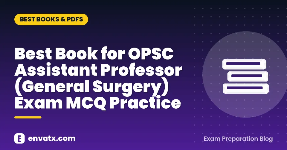 Best Book for OPSC Assistant Professor (General Surgery) Exam MCQ Practice