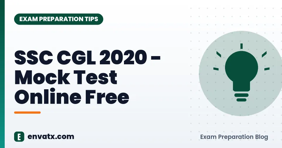 SSC CGL 2020 - Mock Test Online Free