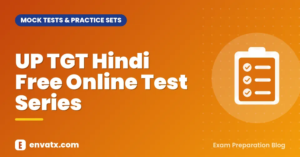 UP TGT Hindi Free Online Test Series