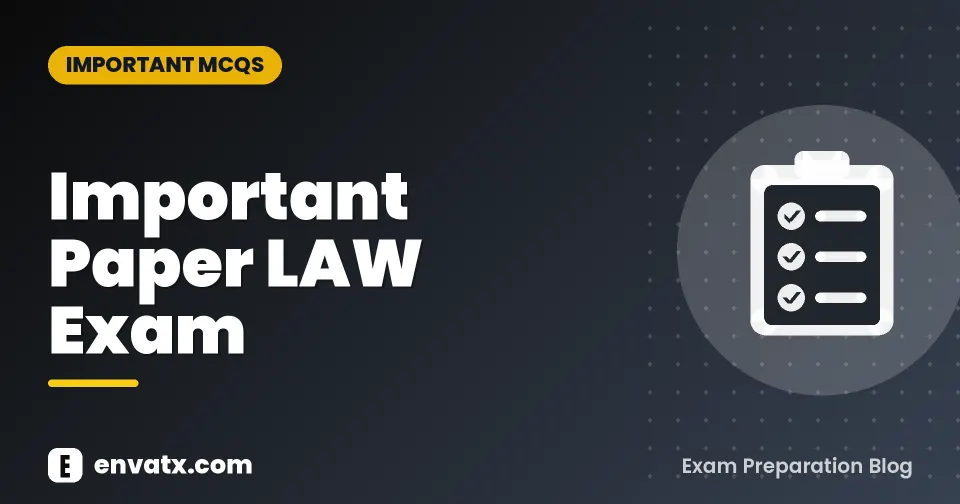 Important Paper LAW Exam