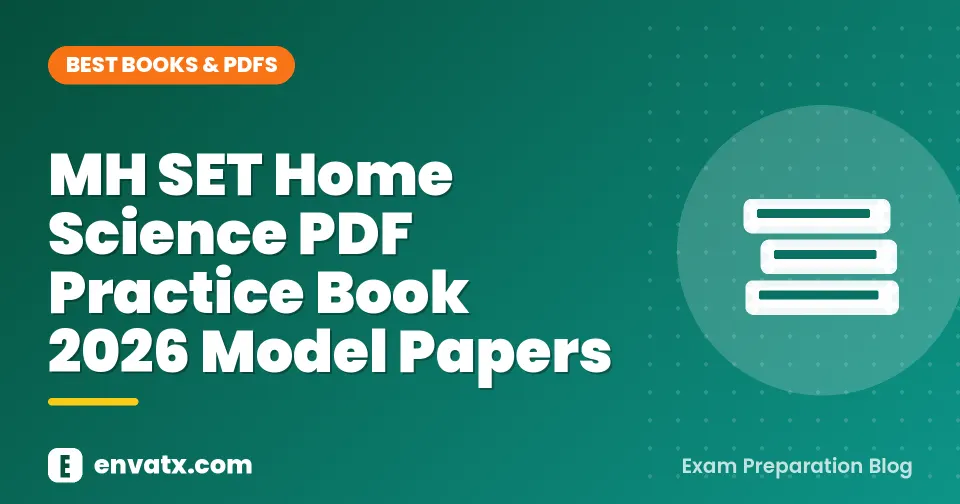 MH SET Home Science PDF Practice Book 2026 Model Papers