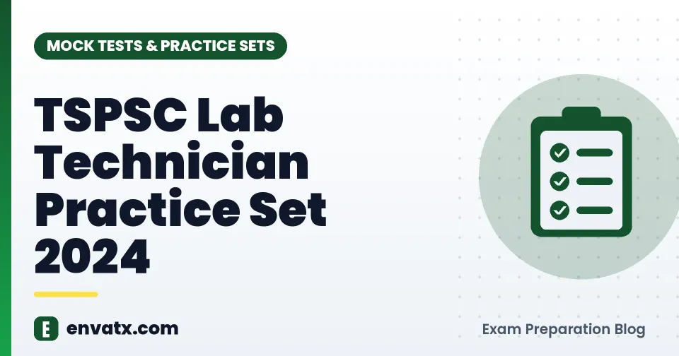 TSPSC Lab Technician Practice Set 2024