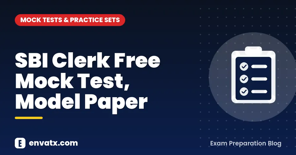 SBI Clerk Free Mock Test, Model Paper