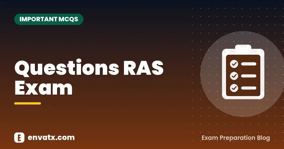 Questions RAS Exam