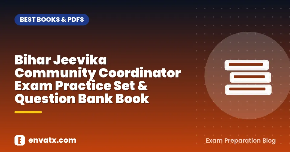 Bihar Jeevika Community Coordinator Exam Practice Set & Question Bank Book