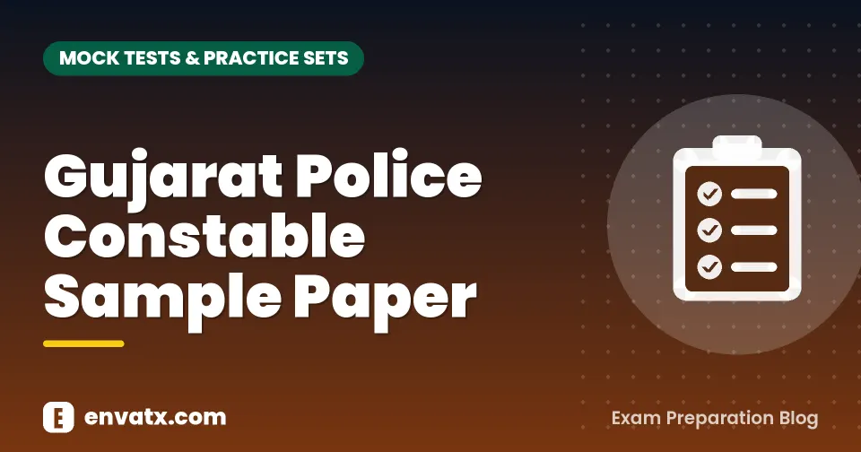 Gujarat Police Constable Sample Paper