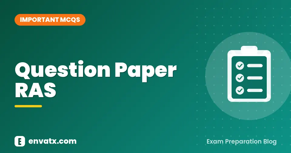 Question Paper RAS