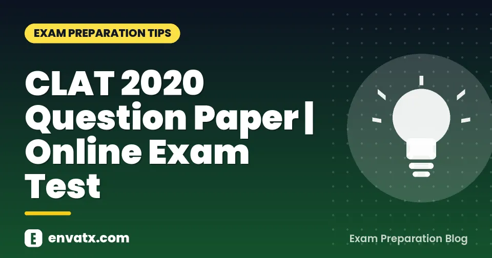 CLAT 2020 Question Paper | Online Exam Test