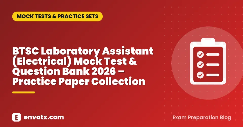 BTSC Laboratory Assistant (Electrical) Mock Test & Question Bank 2026 – Practice Paper Collection