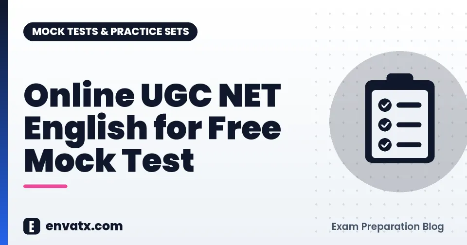 Online UGC NET English for Free Mock Test