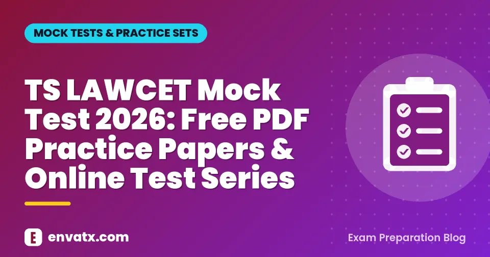 TS LAWCET Mock Test 2026: Free PDF Practice Papers & Online Test Series