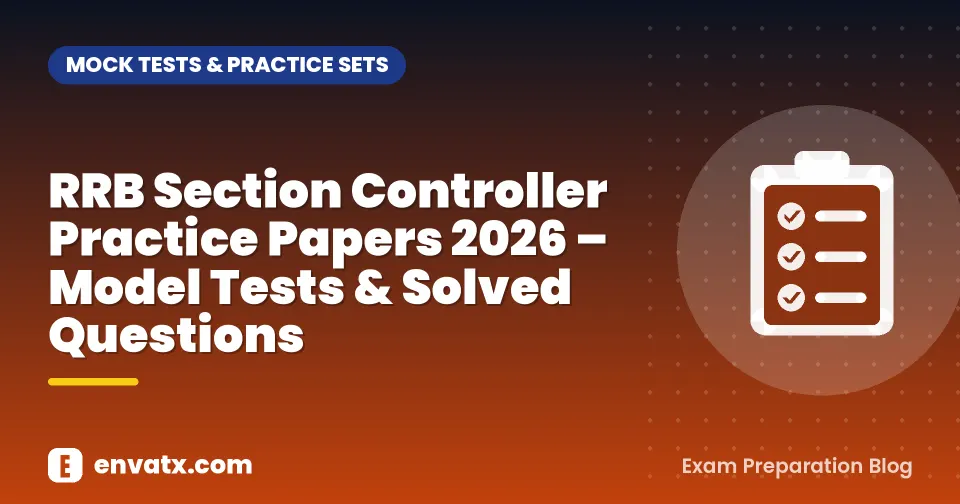RRB Section Controller Practice Papers 2026 – Model Tests & Solved Questions