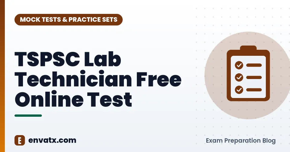 TSPSC Lab Technician Free Online Test