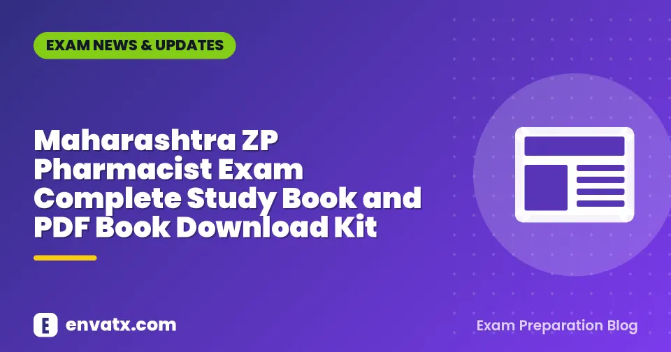 Maharashtra ZP Pharmacist Exam Complete Study Book and PDF Book Download Kit