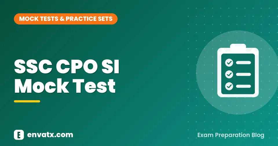 SSC CPO SI Mock Test