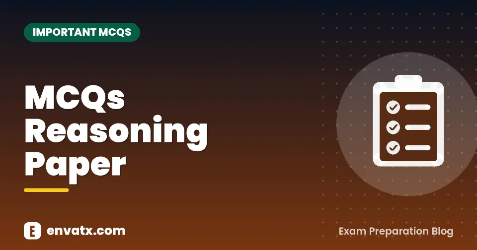 MCQs Reasoning Paper