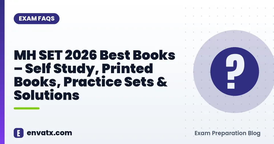 MH SET 2026 Best Books – Self Study, Printed Books, Practice Sets & Solutions