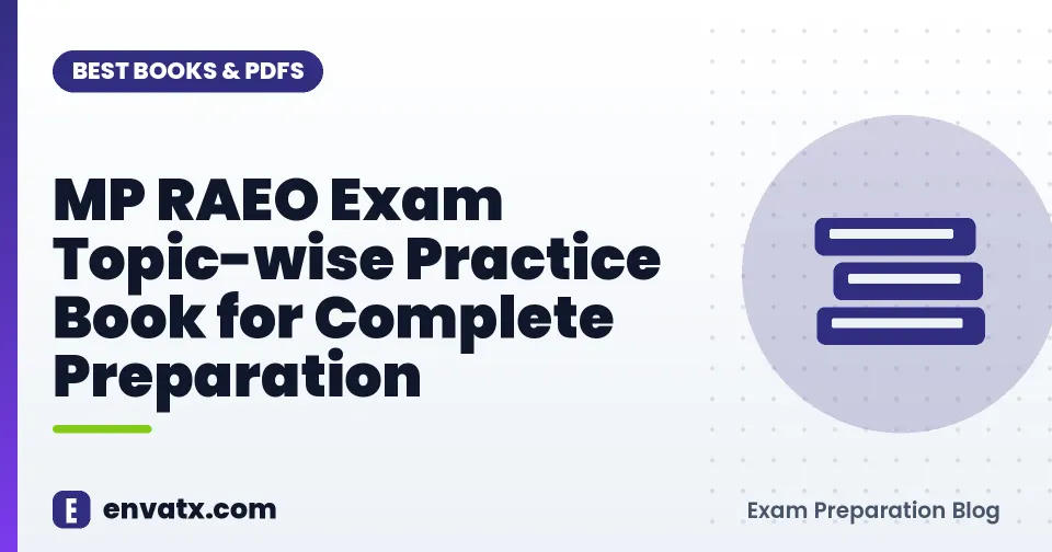 MP RAEO Exam Topic-wise Practice Book for Complete Preparation