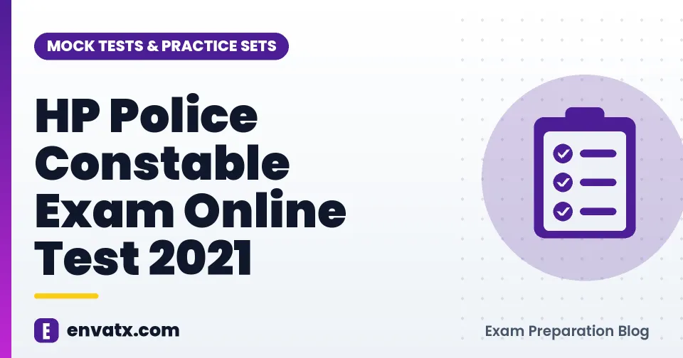 HP Police Constable Exam Online Test 2021