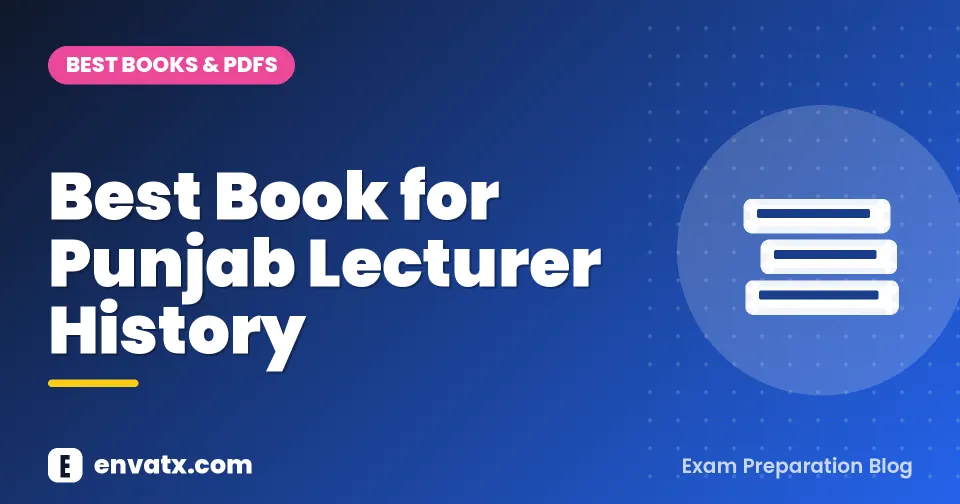 Best Book for Punjab Lecturer History