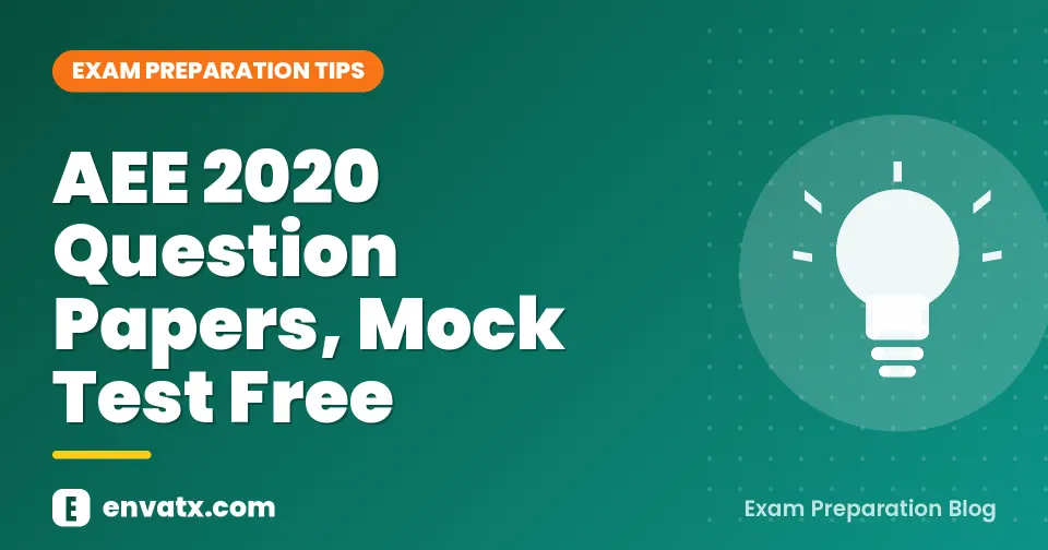 AEE 2020 Question Papers, Mock Test Free