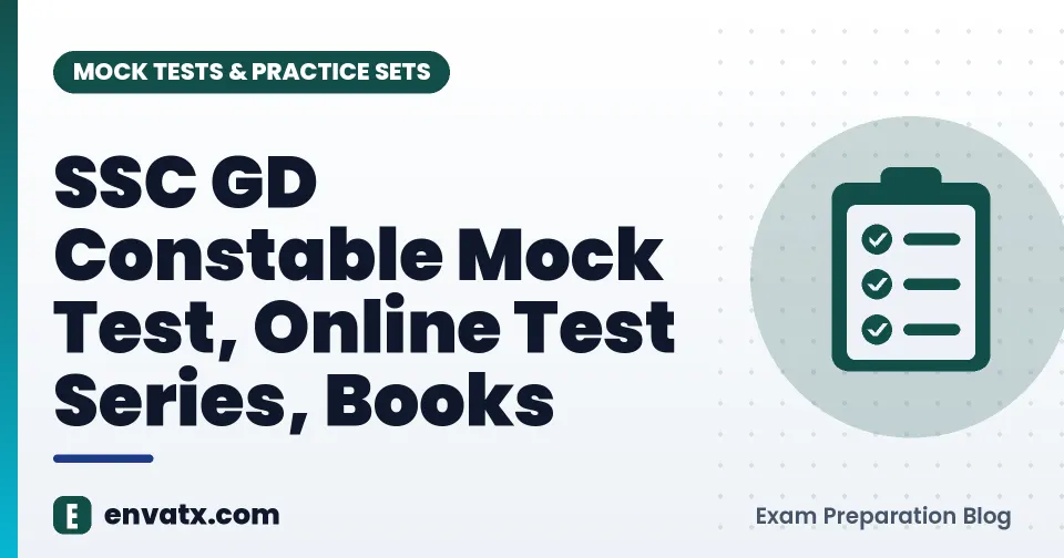 SSC GD Constable Mock Test, Online Test Series, Books