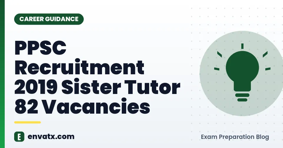 PPSC Recruitment 2019 Sister Tutor 82 Vacancies (पीपीएससी भर्ती 2019 सिस्टर ट्यूटर 82 रिक्तियों)