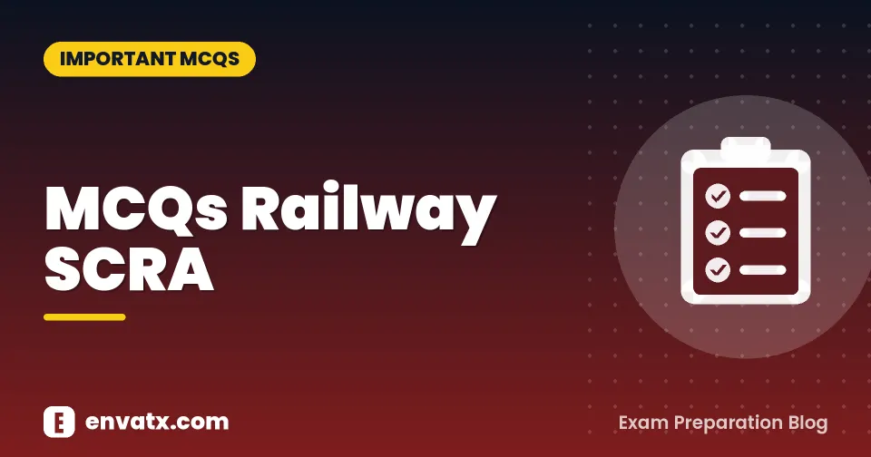 MCQs Railway SCRA