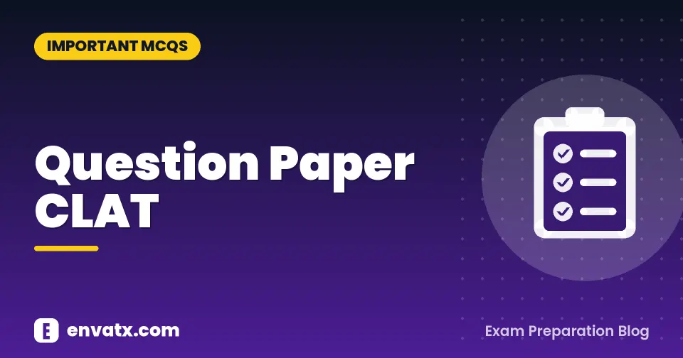Question Paper CLAT