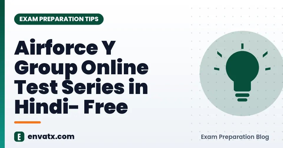 Airforce Y Group Online Test Series in Hindi- Free