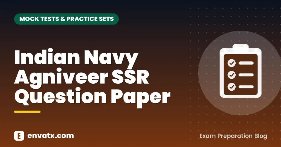 Indian Navy Agniveer SSR Question Paper