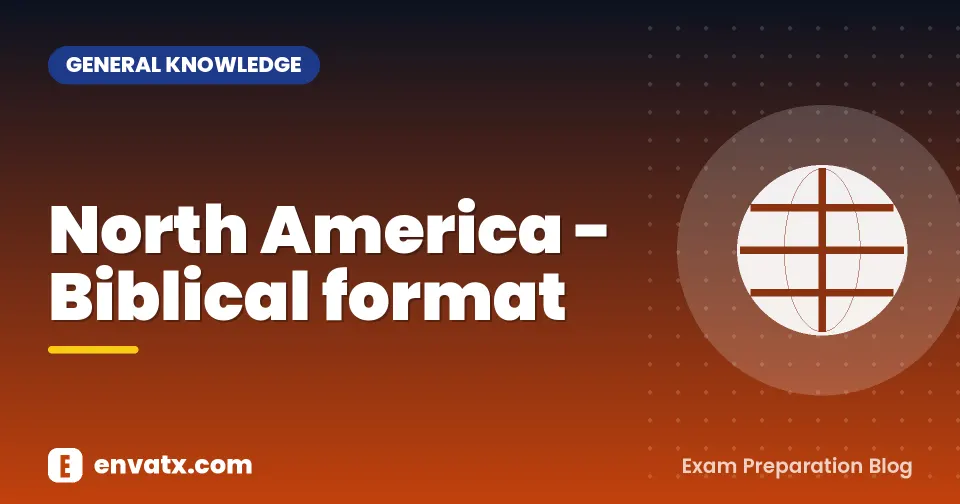 North America - Biblical format
