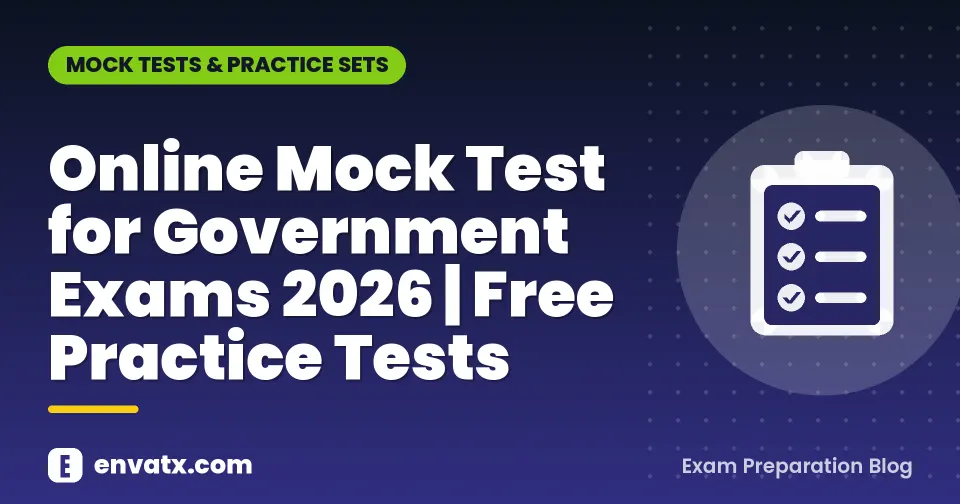 Online Mock Test for Government Exams 2026 | Free Practice Tests
