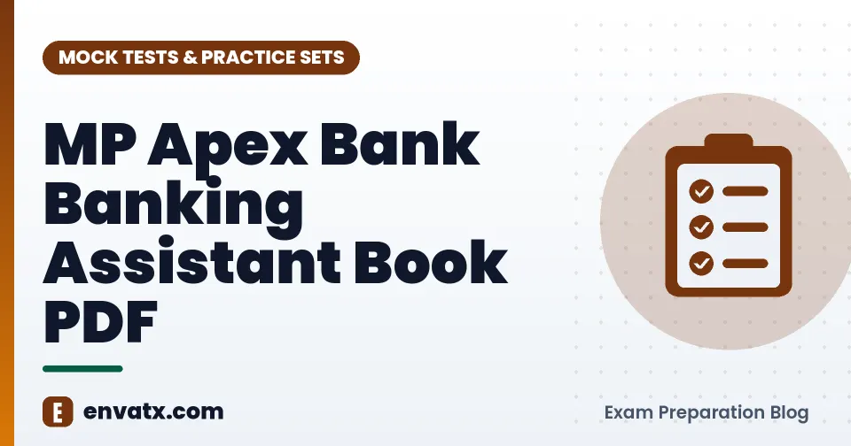 MP Apex Bank Banking Assistant Book PDF
