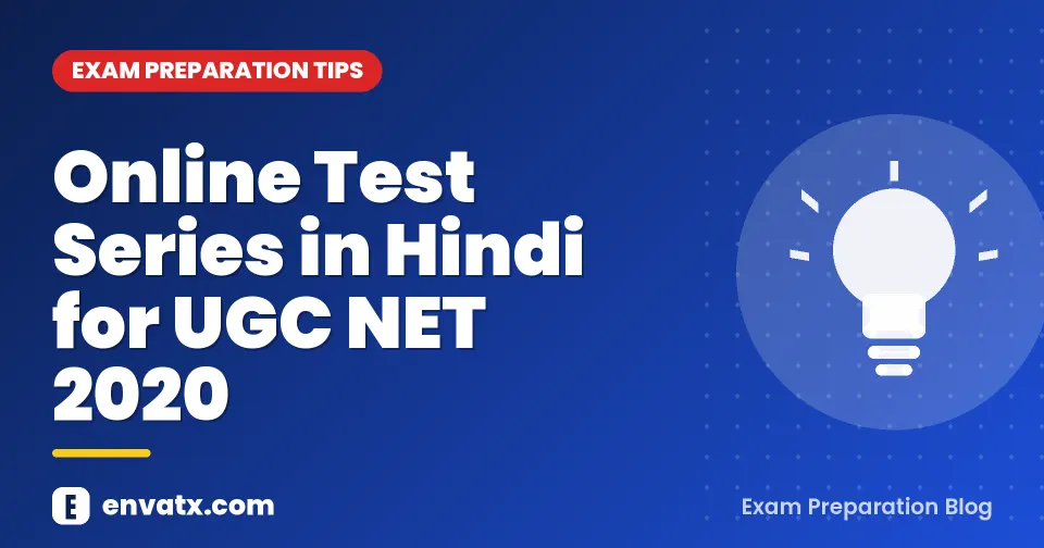 Online Test Series in Hindi for UGC NET 2020