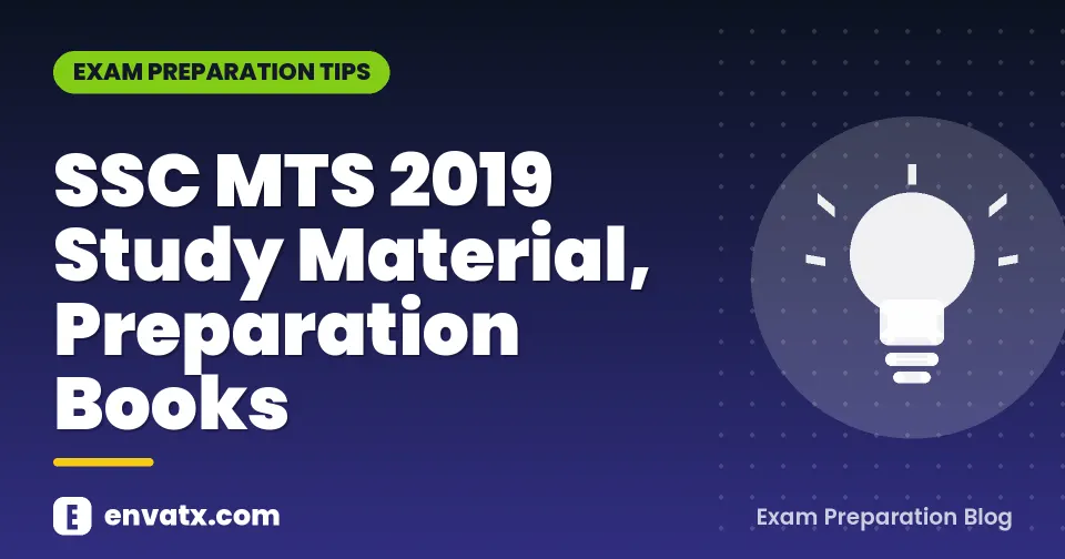 SSC MTS 2019 Study Material, Preparation Books