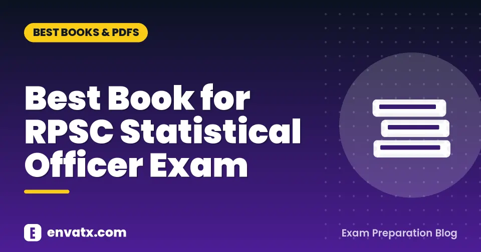 Best Book for RPSC Statistical Officer Exam