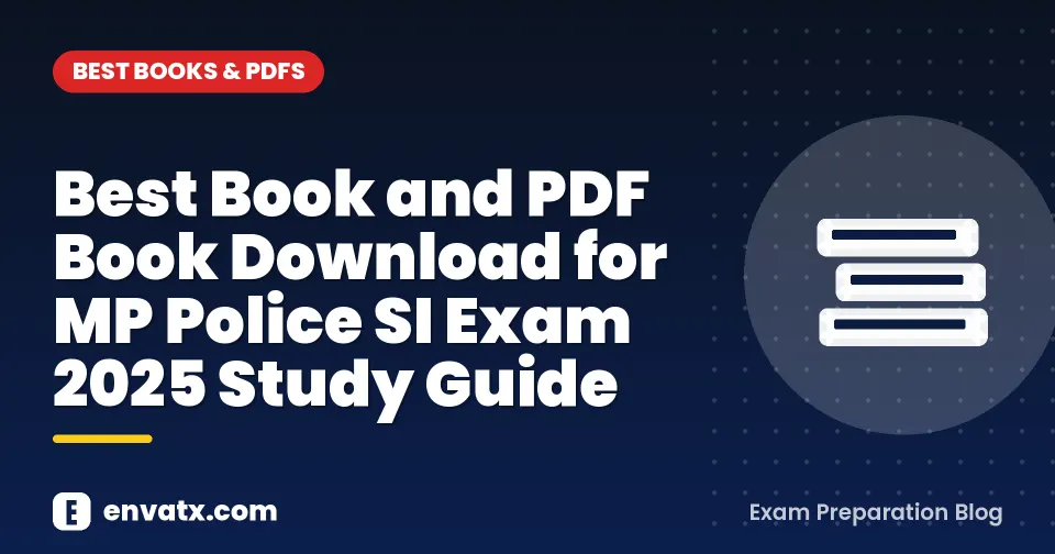Best Book and PDF Book Download for MP Police SI Exam 2025 Study Guide