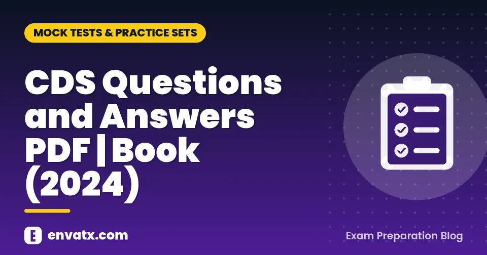CDS Questions and Answers PDF | Book (2024)