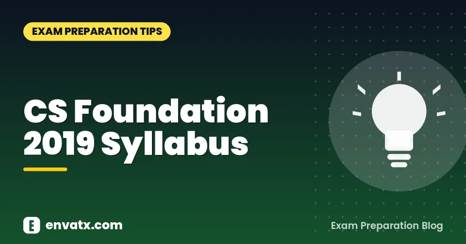 CS Foundation 2019 Syllabus