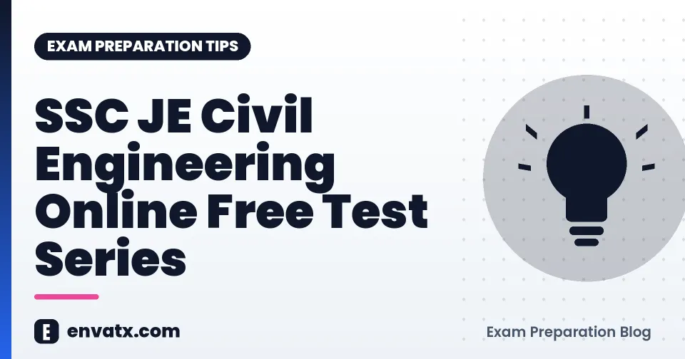 SSC JE Civil Engineering Online Free Test Series