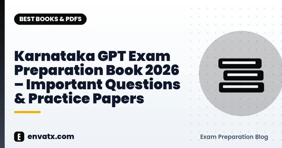 Karnataka GPT Exam Preparation Book 2026 – Important Questions & Practice Papers