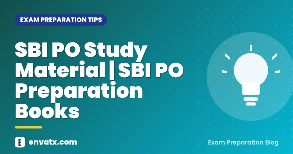 SBI PO Study Material | SBI PO Preparation Books