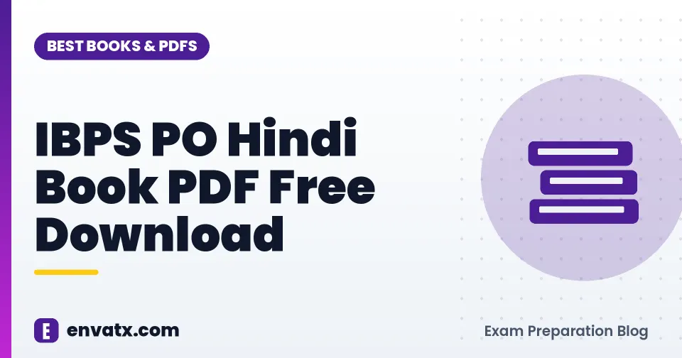 IBPS PO Hindi Book PDF Free Download