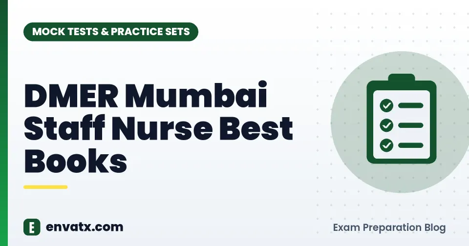 DMER Mumbai Staff Nurse Best Books