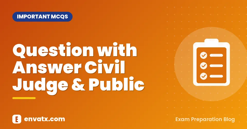 Question with Answer Civil Judge & Public