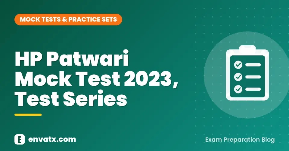 HP Patwari Mock Test 2023, Test Series
