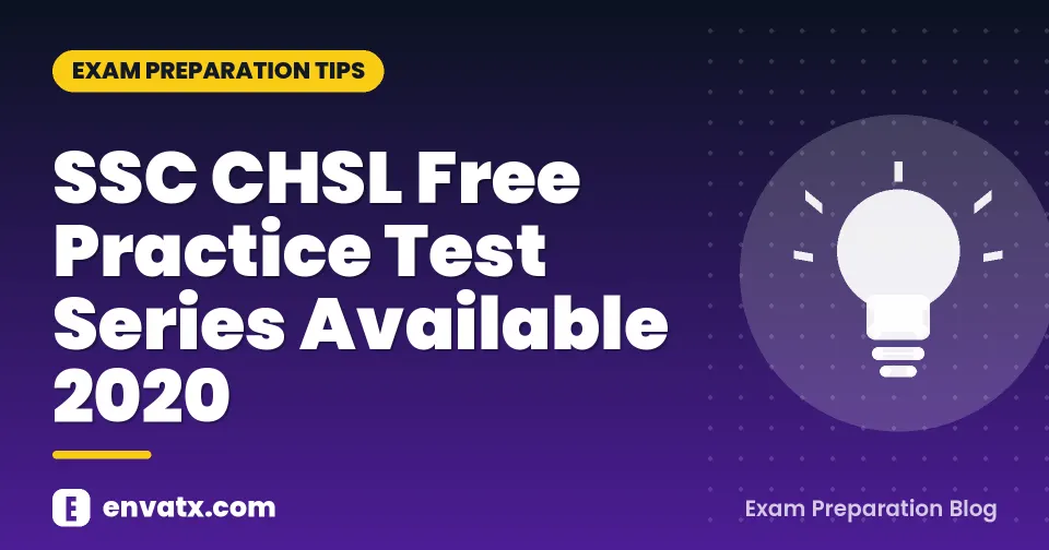 SSC CHSL Free Practice Test Series Available 2020