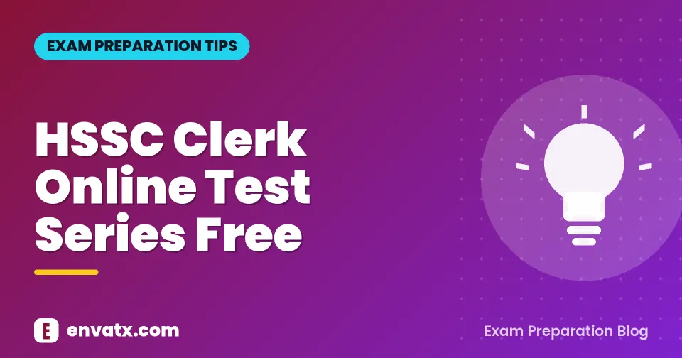HSSC Clerk Online Test Series Free