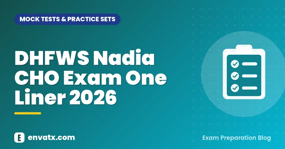 DHFWS Nadia CHO Exam One Liner 2026